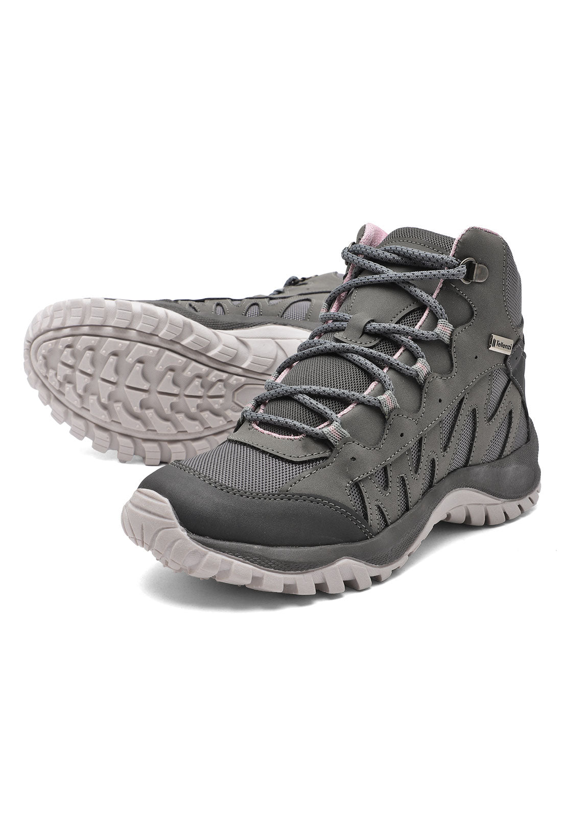 Bota Dama Outdoor Gris Tellenzi 2469