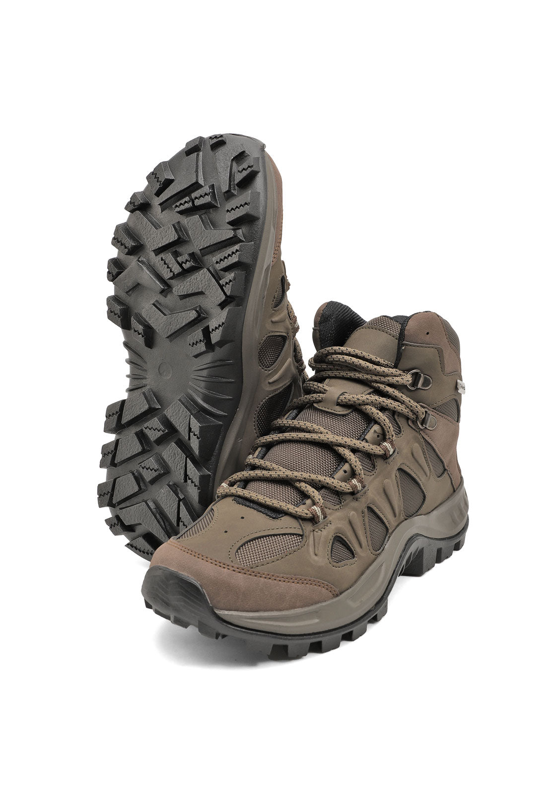 Bota Hombre Outdoor Verde Tellenzi 2438