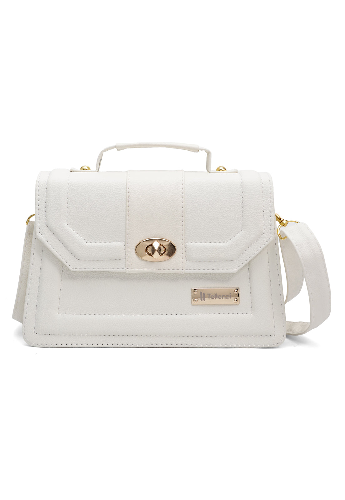 Bolso Dama Blanco Tellenzi 345