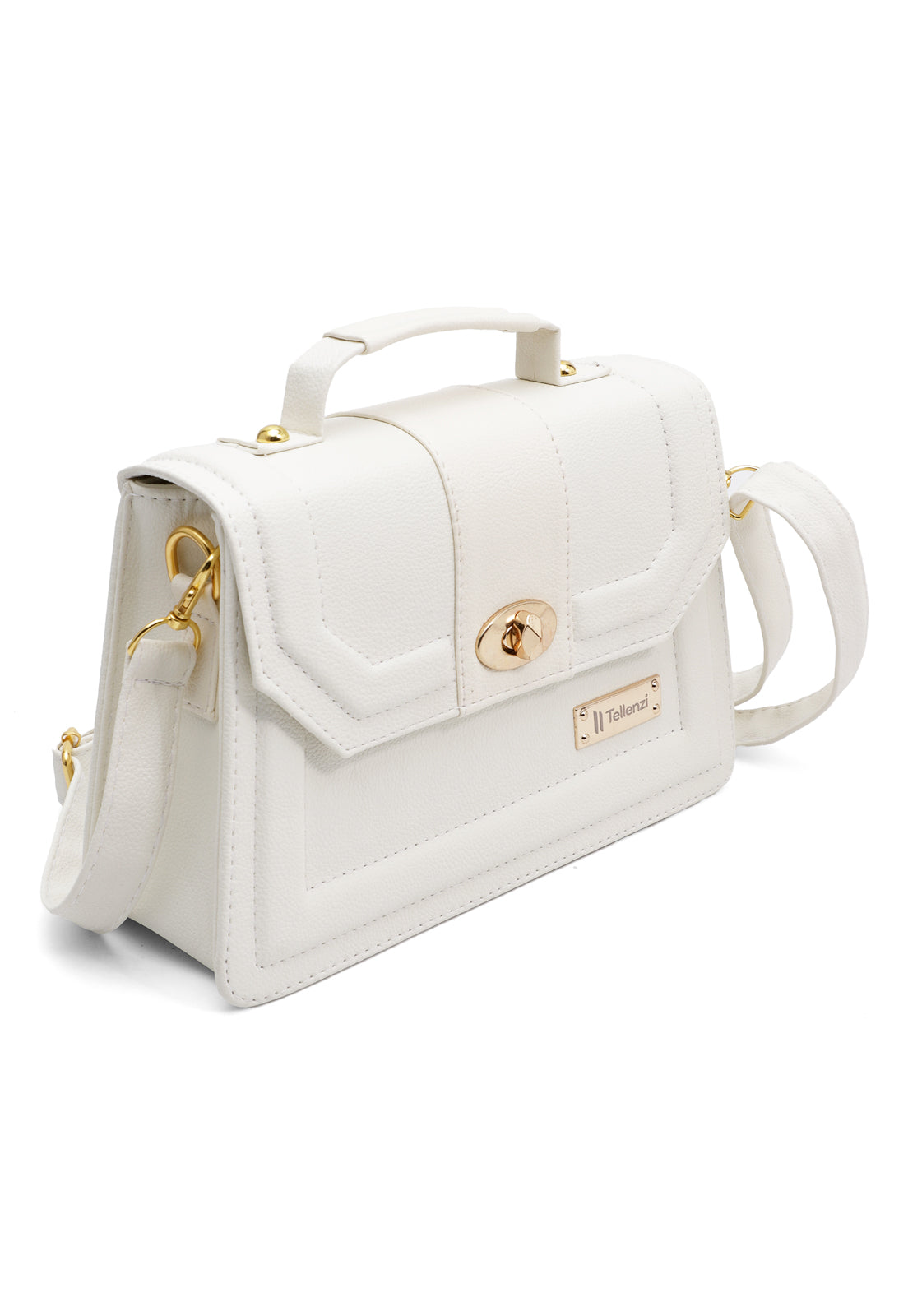 Bolso Dama Blanco Tellenzi 345