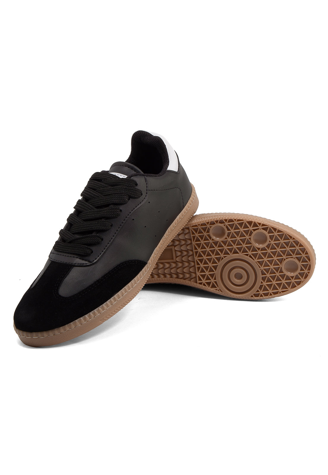 Tenis Hombre Negro-Blanco Tellenzi 3980