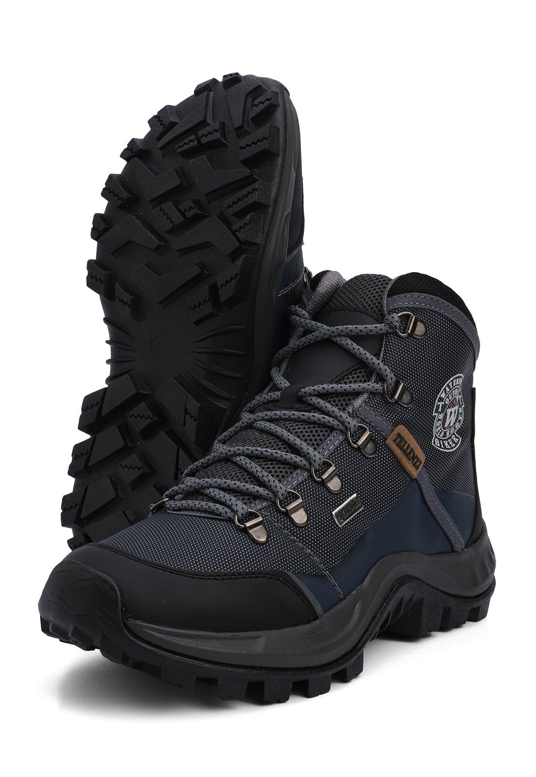 Bota Hombre Outdoor Azul Tellenzi 11610