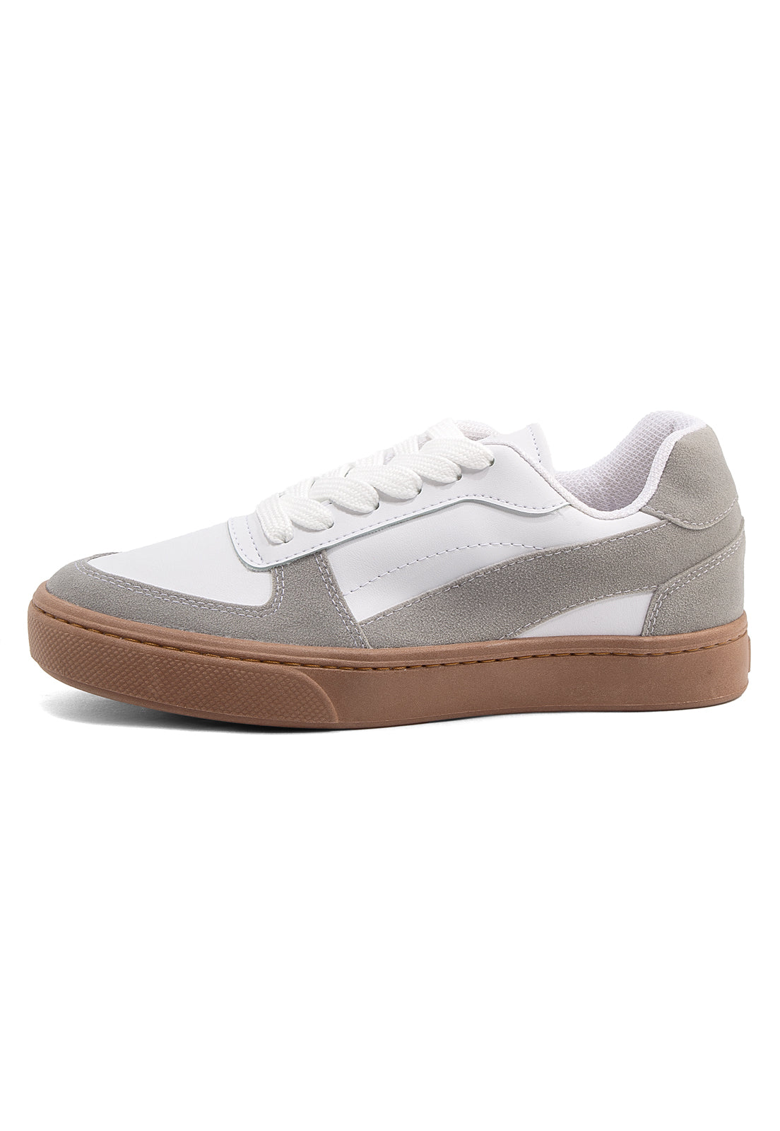 Tenis Hombre Blanco-Gris Tellenzi 4085