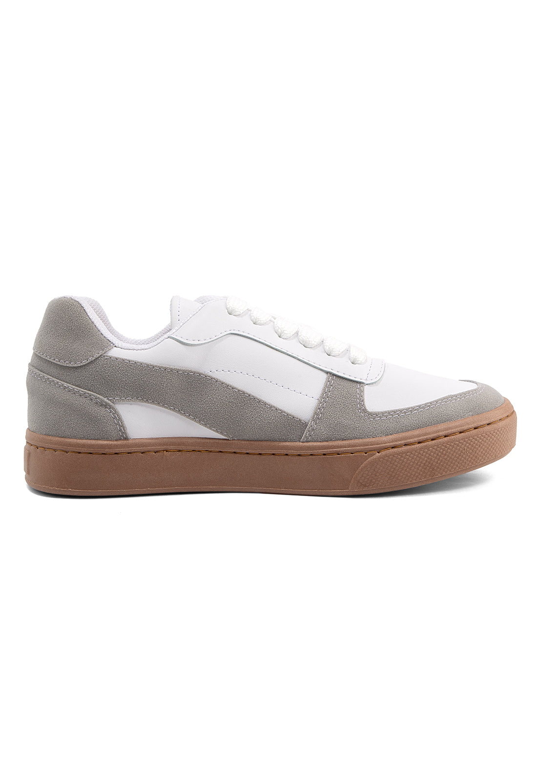 Tenis Hombre Blanco-Gris Tellenzi 4085