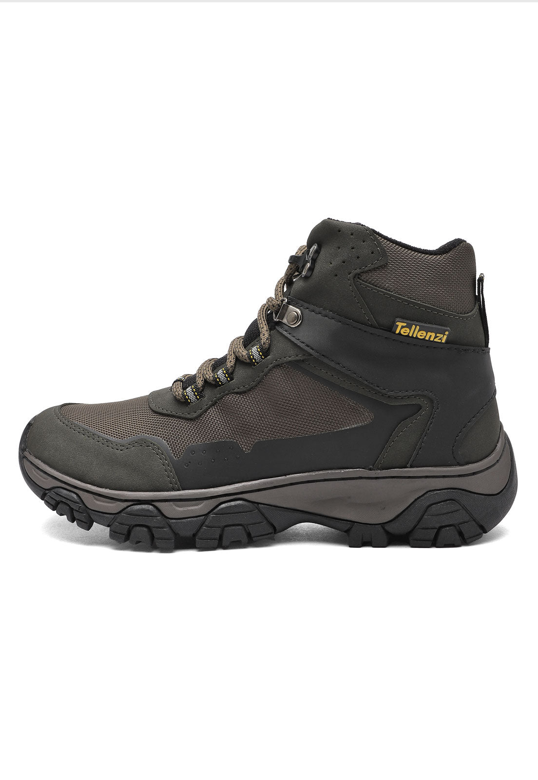 Bota Hombre Outdoor Verde Tellenzi 7-216