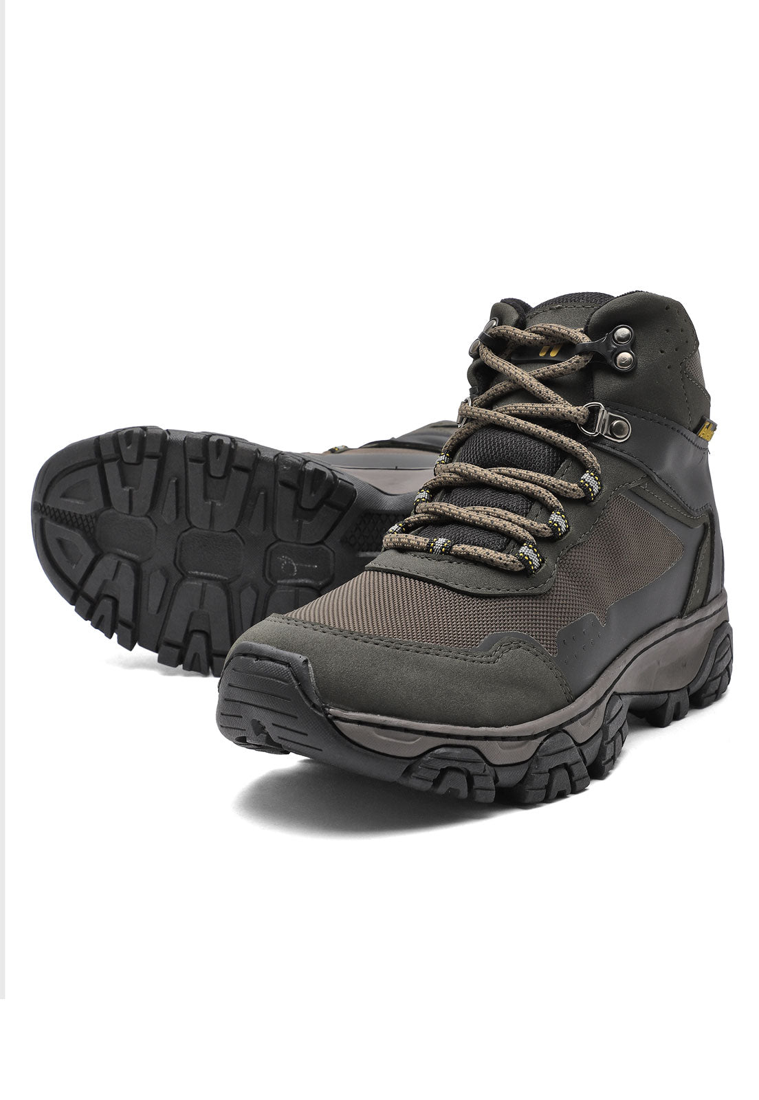 Bota Hombre Outdoor Verde Tellenzi 7-216