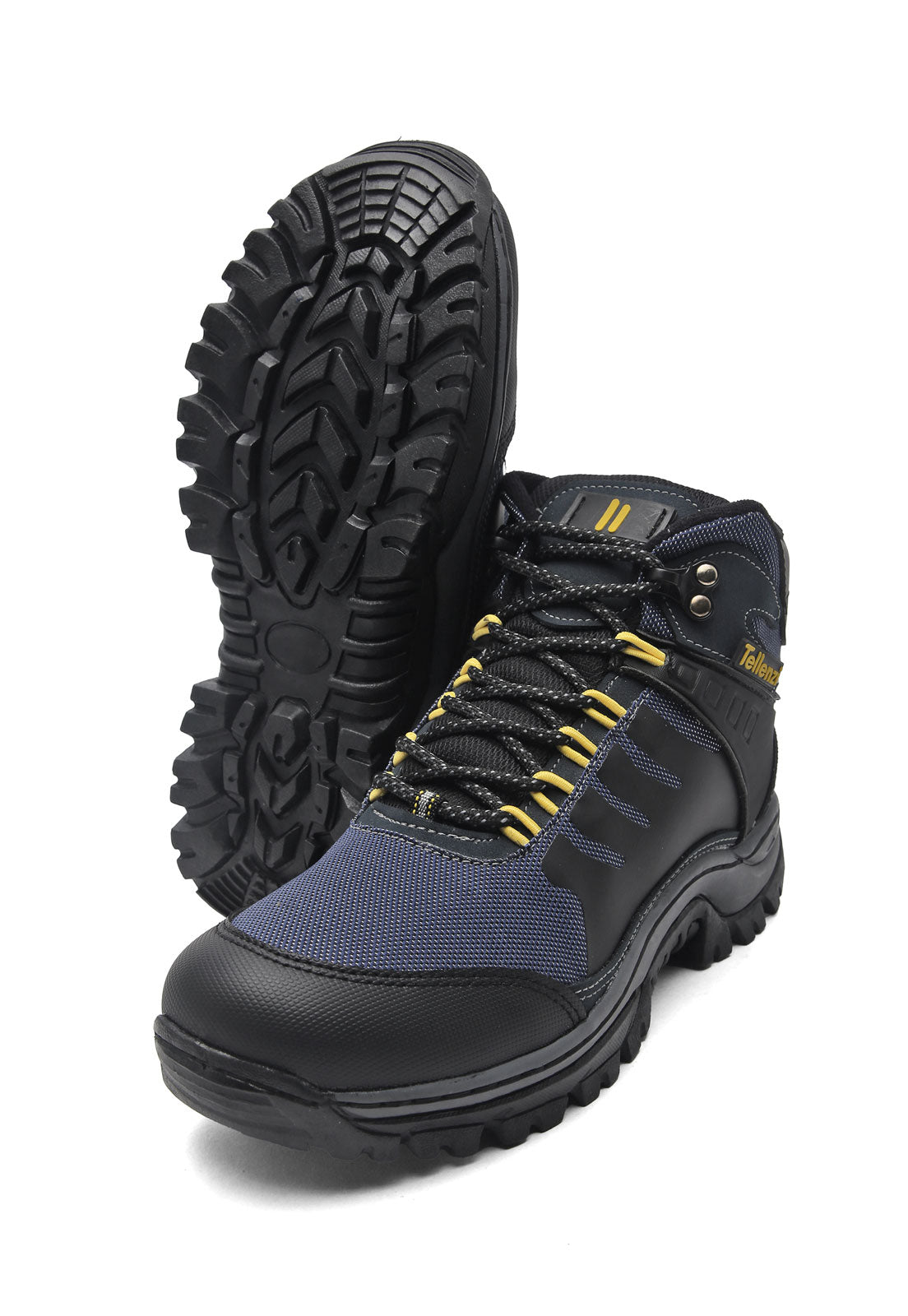 Bota Hombre Outdoor Azul Tellenzi 7-144