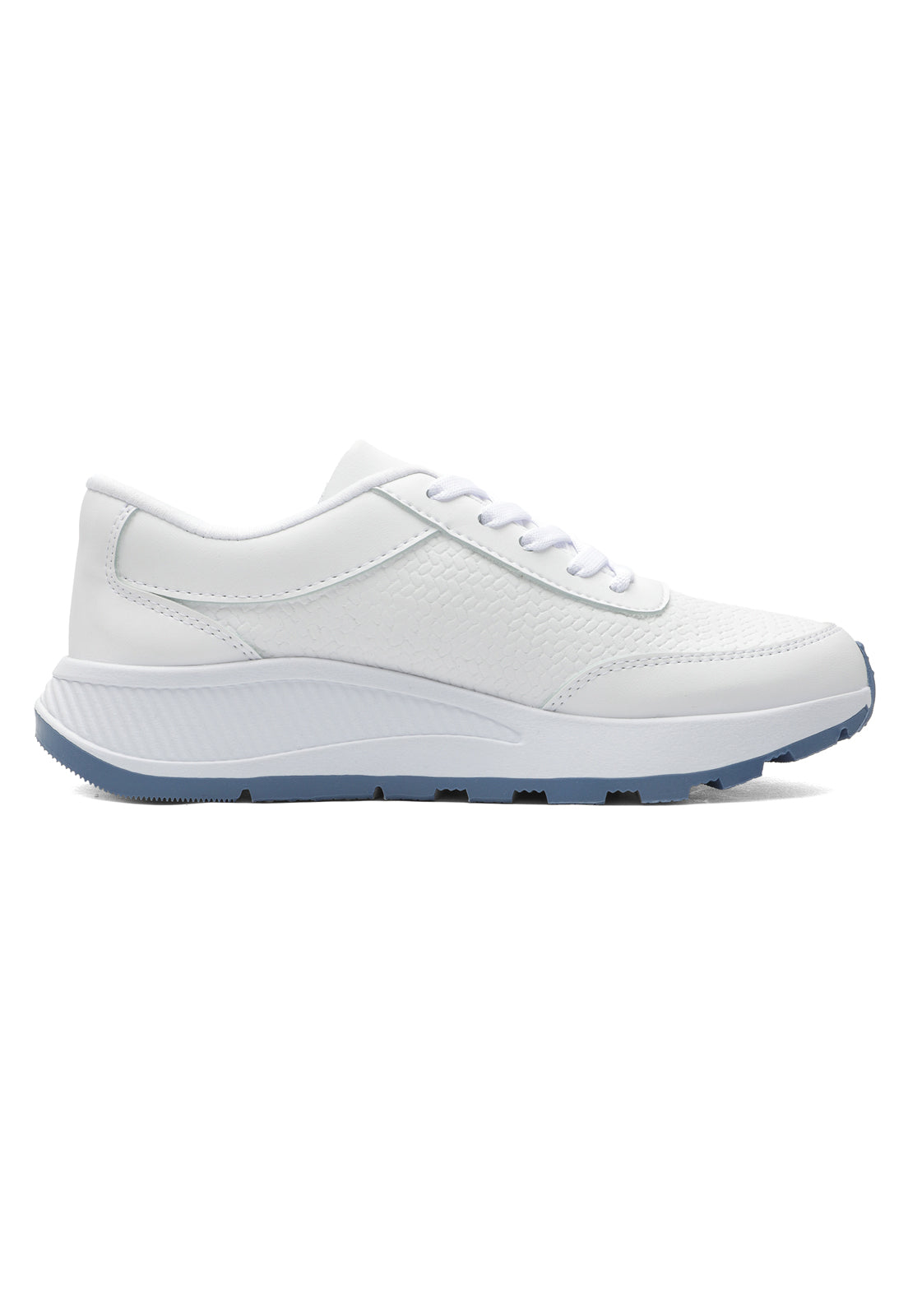 Tenis Sneakers Dama Blanco-Azul Tellenzi G-45