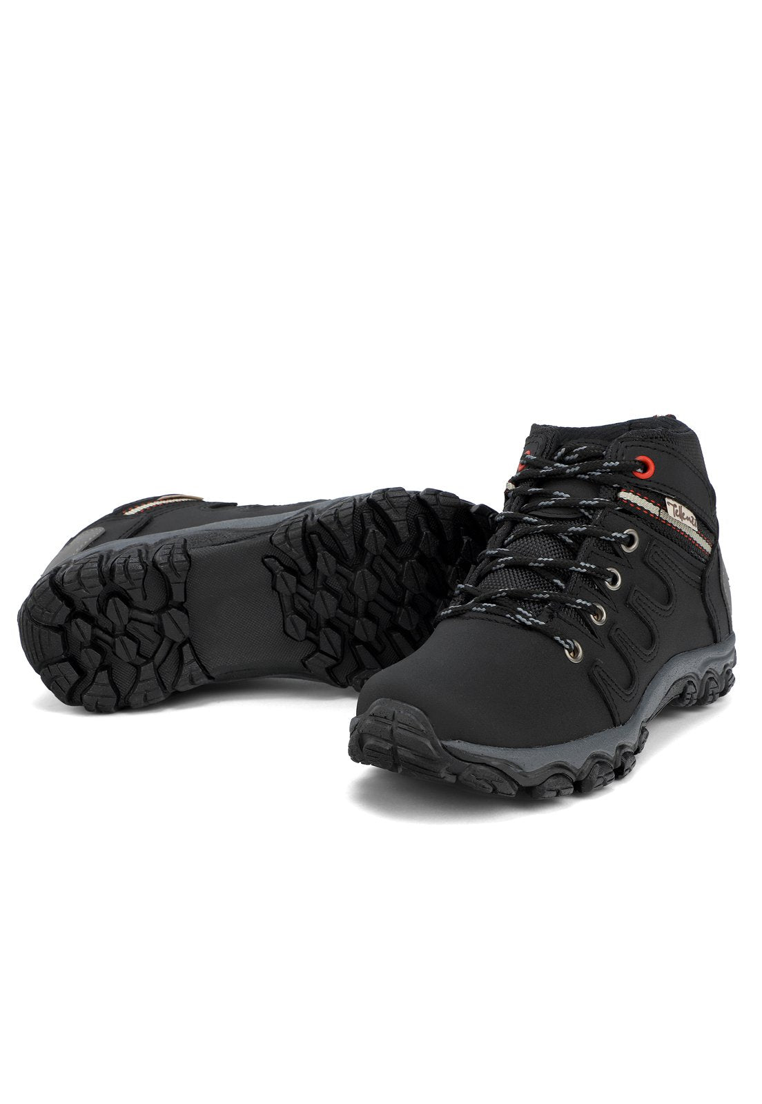 Botas Outdoor Infantil Negro Tellenzi 712J