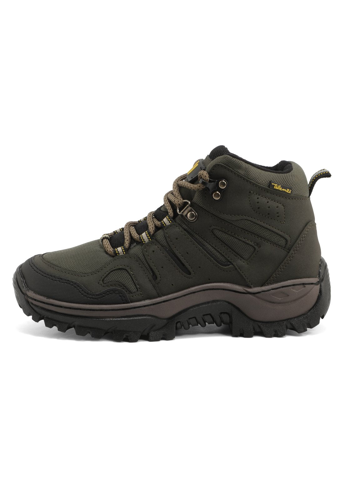 Botas Hombre Outdoor Verde Tellenzi 7-182