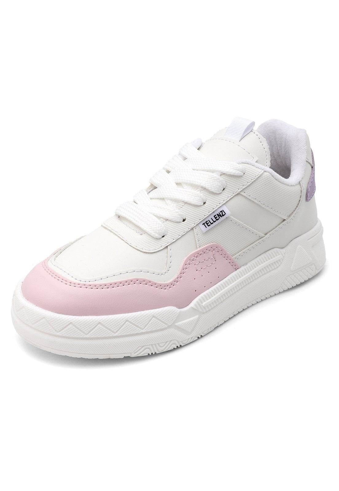 Tenis Dama Blanco-Lila Tellenzi 538