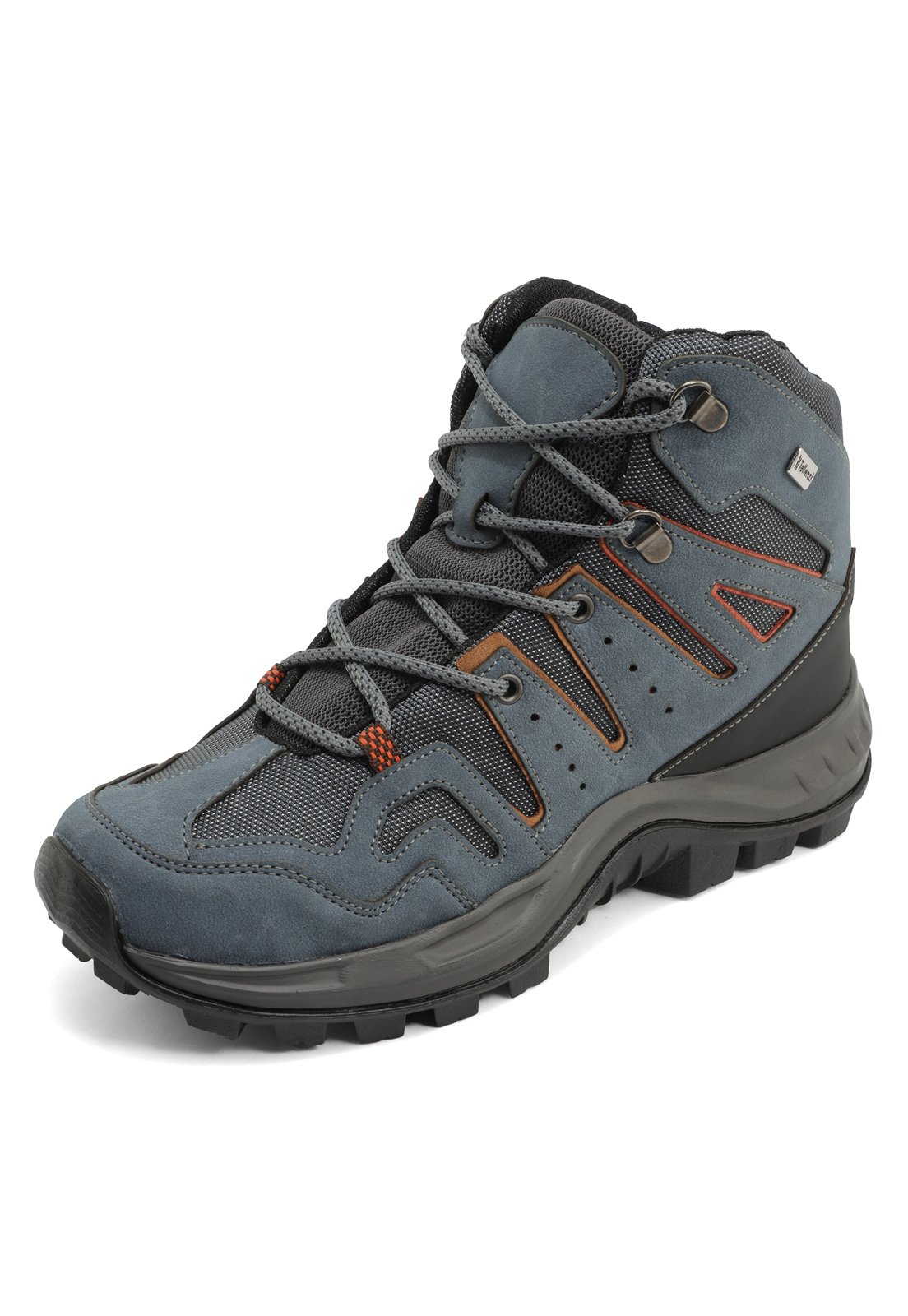 Bota Hombre Outdoor Azul Tellenzi 2324