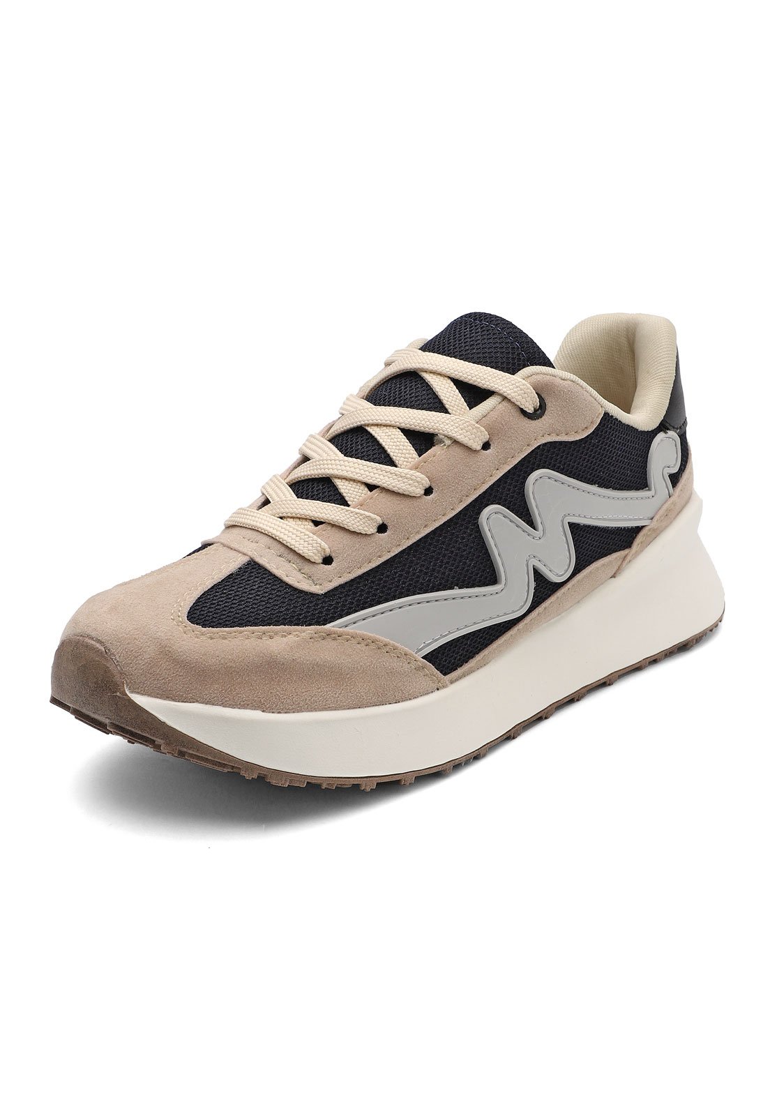 Tenis Dama Beige-Blanco Tellenzi 2023