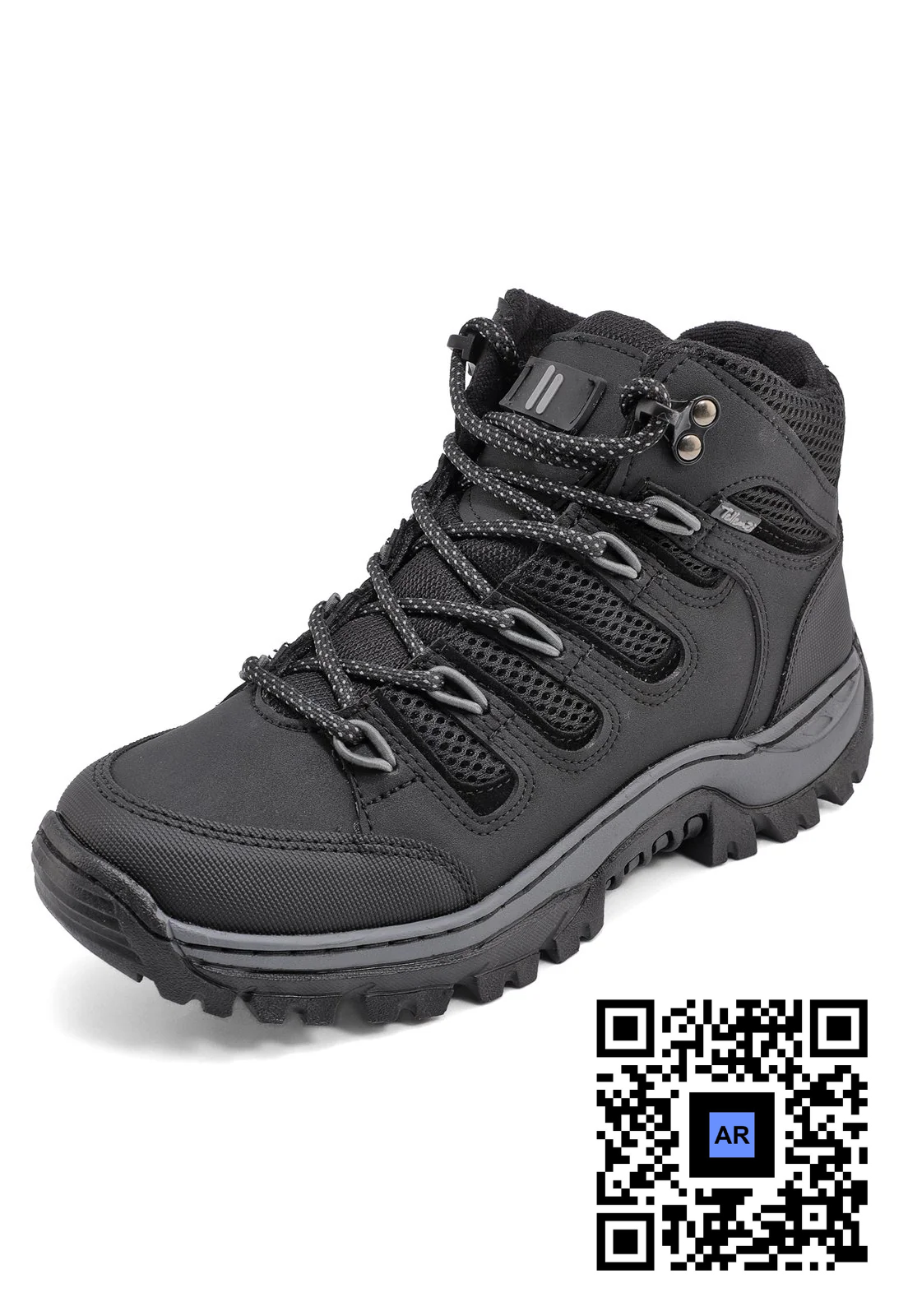 Botas Hombre Outdoor Negro Tellenzi 7-076