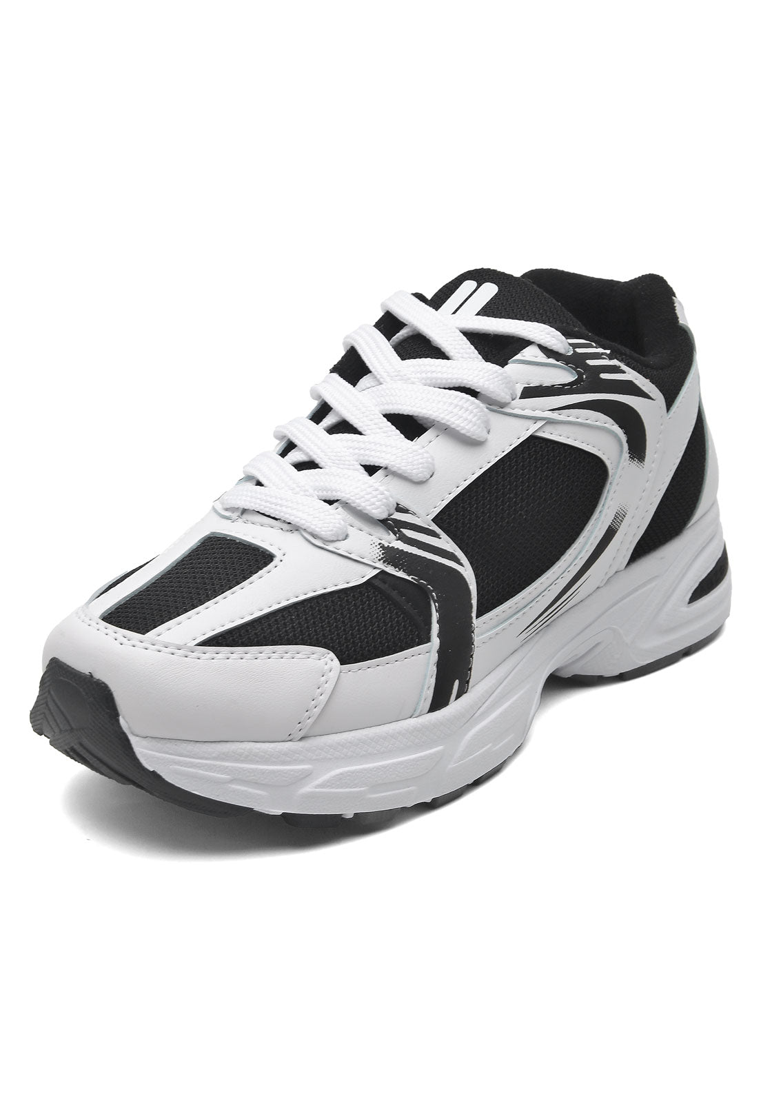 Tenis Hombre Blanco-Negro Tellenzi H530