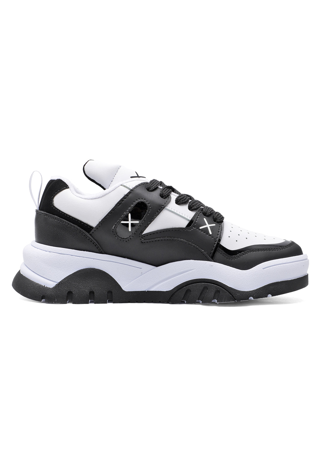 Tenis Sneakers Dama Blanco-Negro Tellenzi Bunny