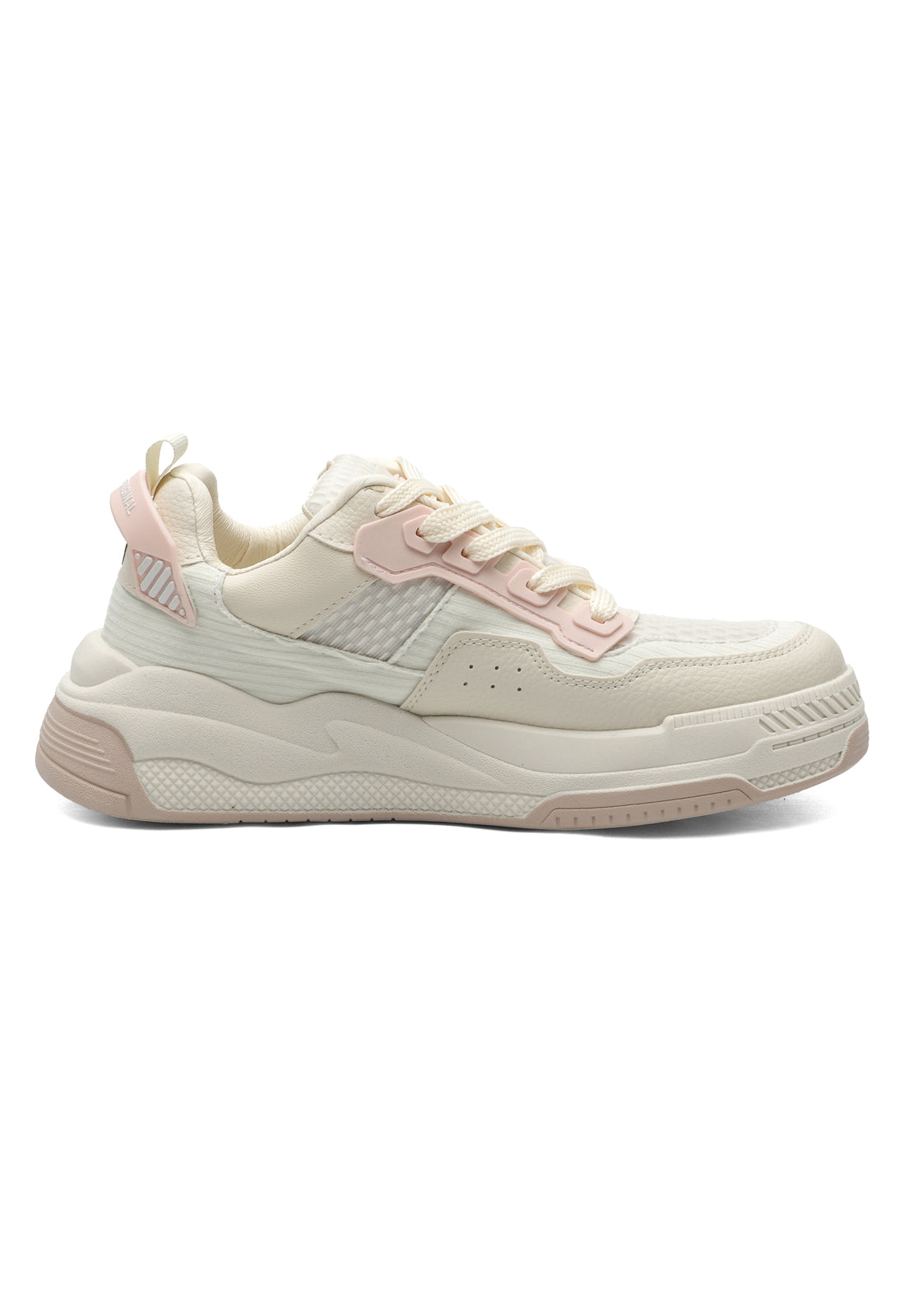 Tenis Sneakers Dama Beige-Nude Tellenzi D711