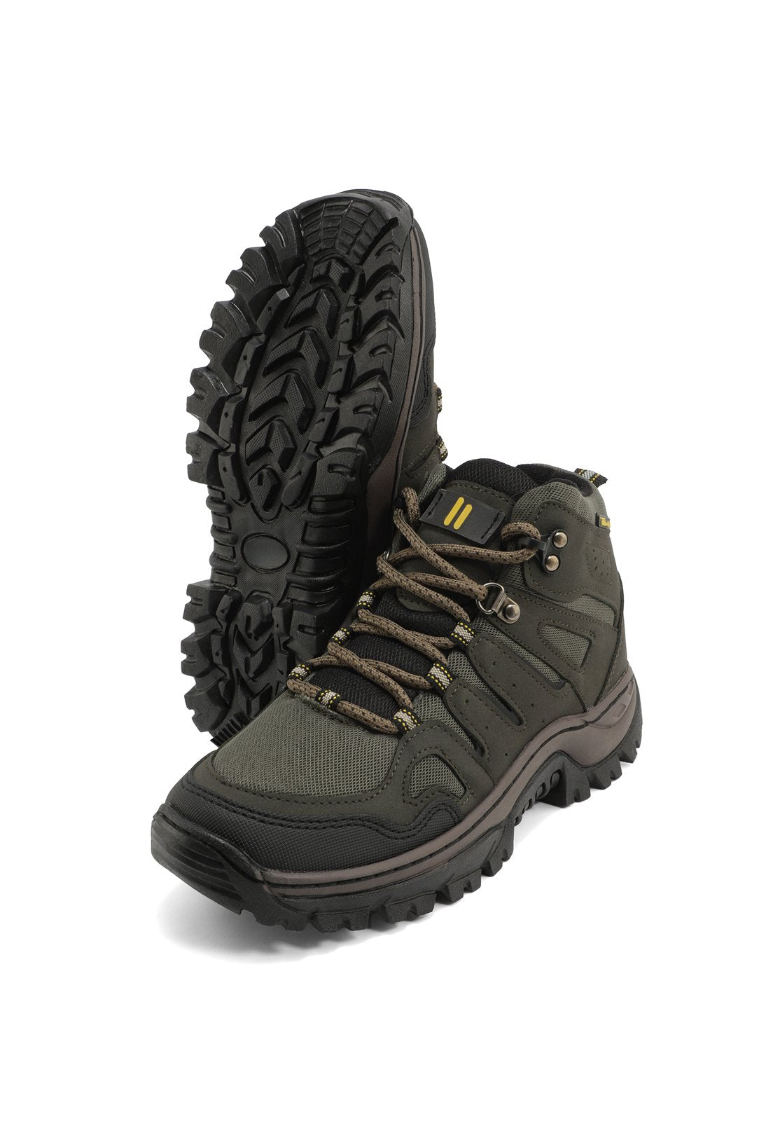 Botas Hombre Outdoor Verde Tellenzi 7-182