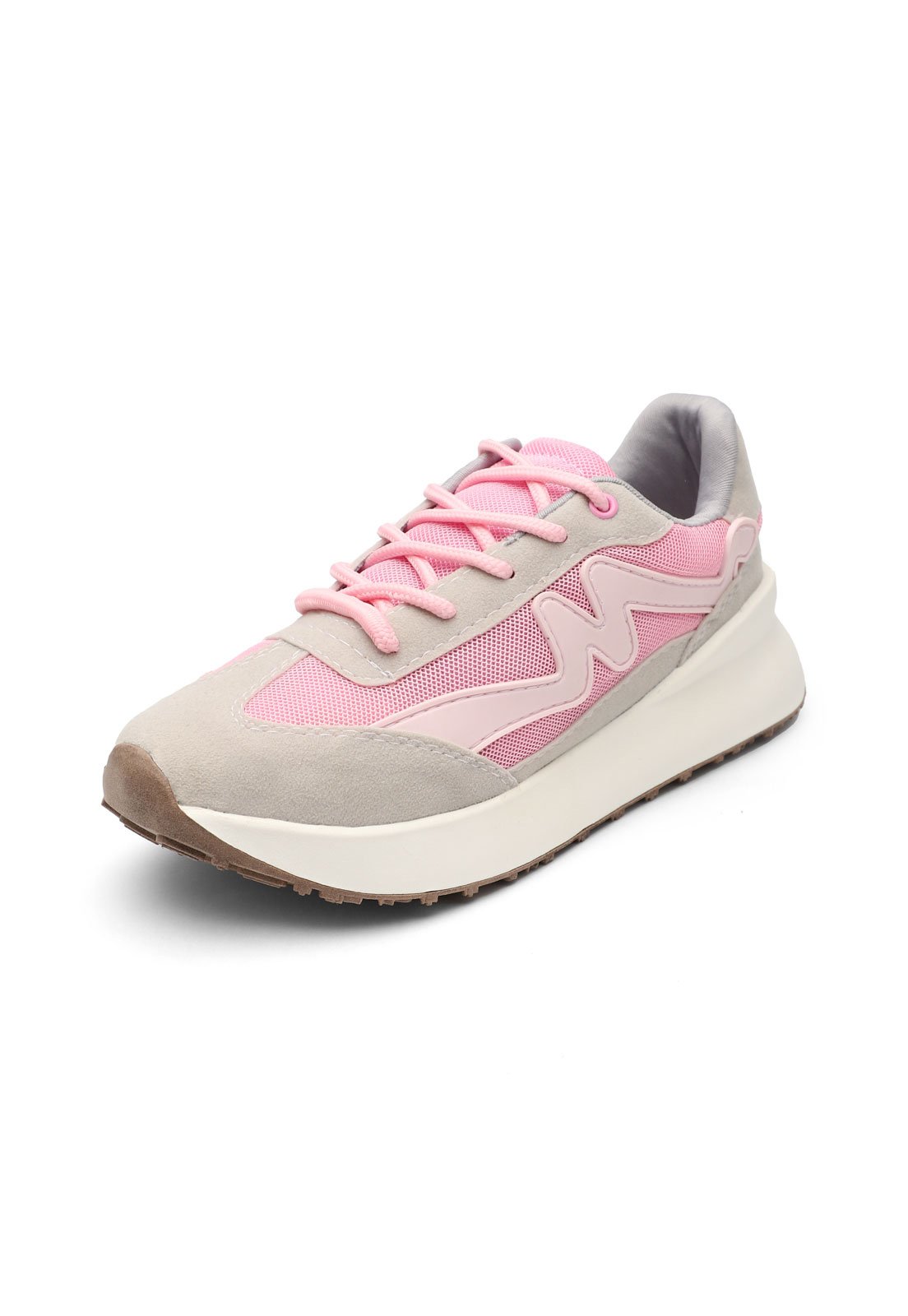 Tenis Dama Gris-Rosa Tellenzi 2023