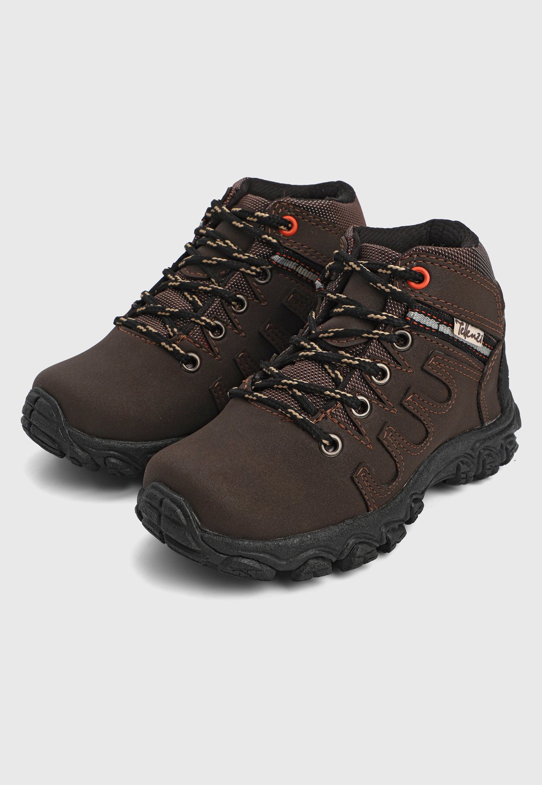 Botas Outdoor Infantil Café Tellenzi 712J